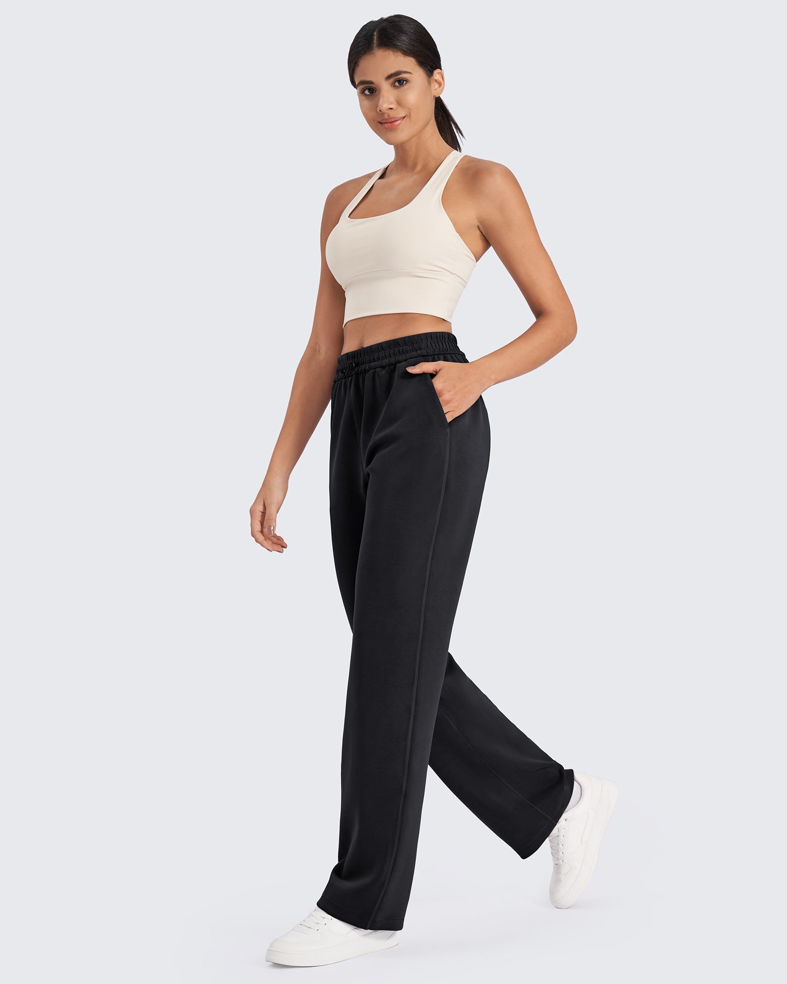 Smoofit | Wide Leg Sweatpants for Women with Relaxed Fit | Stylish Comfort for Everyday Wear