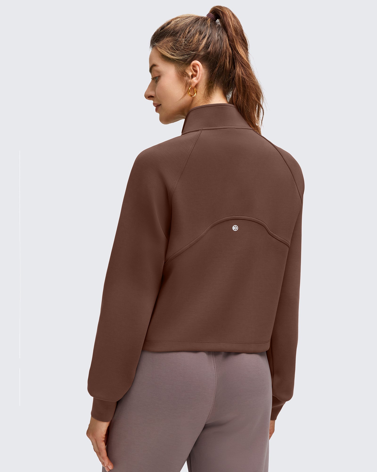 Smoofit | Women's Modal Zip-Up Sweatshirt with Pockets | Stylish Layering for Active and Casual Wear