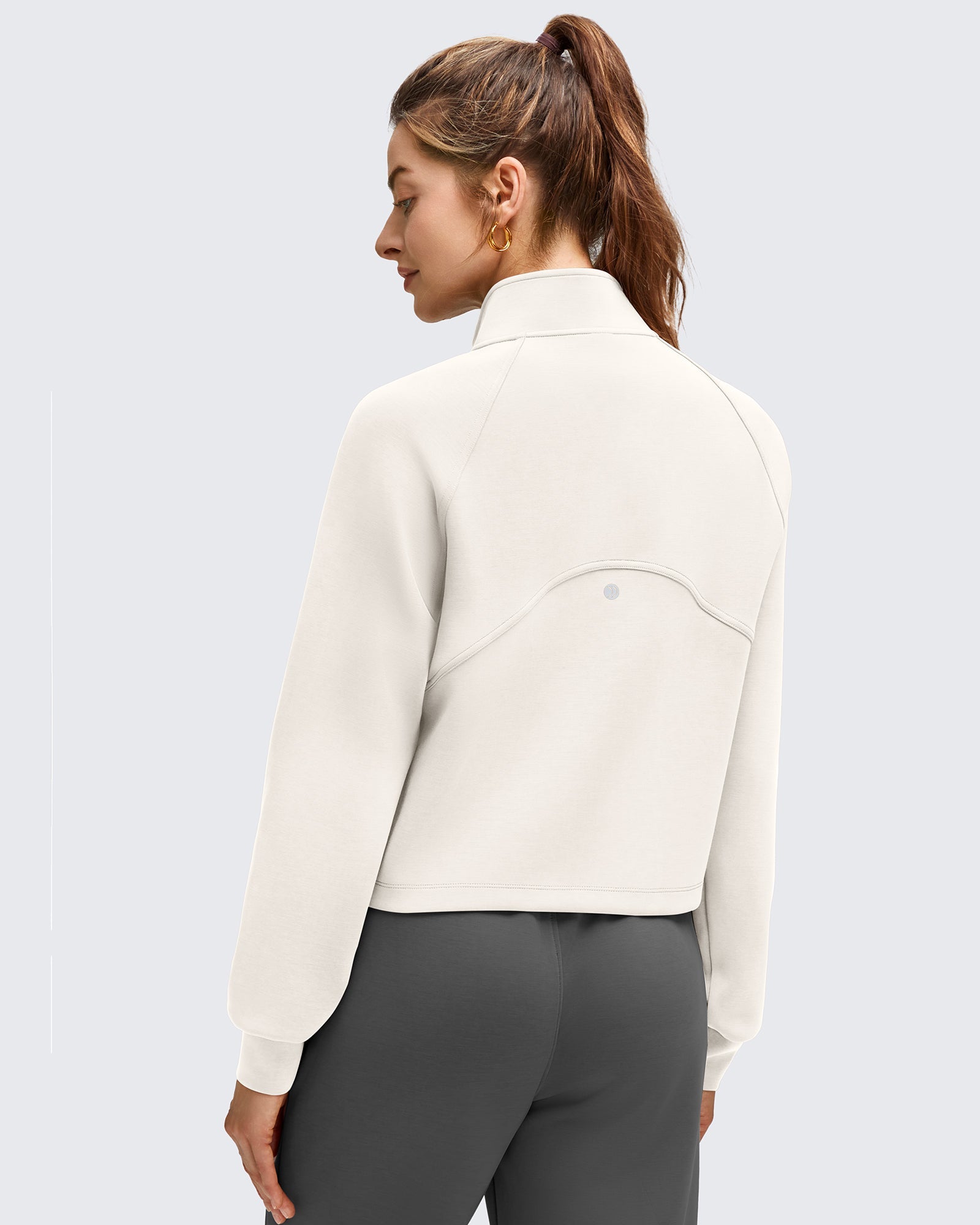 Smoofit | Women's Modal Zip-Up Sweatshirt with Pockets | Stylish Layering for Active and Casual Wear