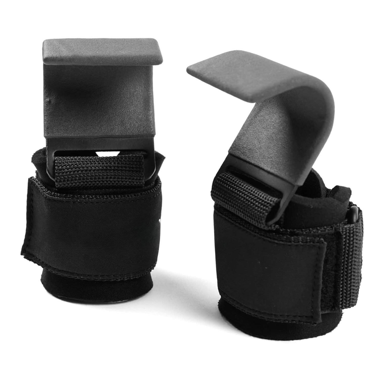 Strength Pro | Weight Lifting Hooks with Neoprene Wrist Support | Enhanced Grip for Weight Training