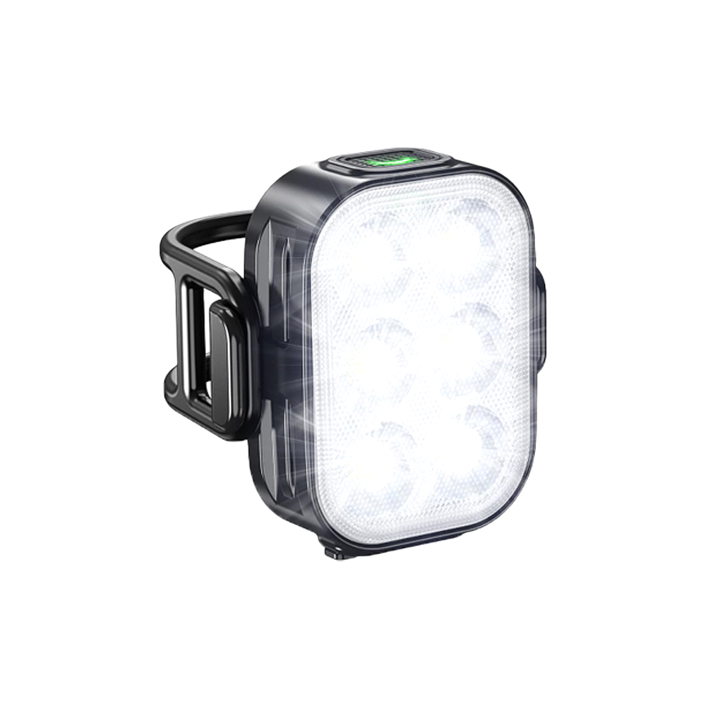 USB Rechargeable Bicycle Light with 6 LED Modes | Compact Design for Enhanced Visibility