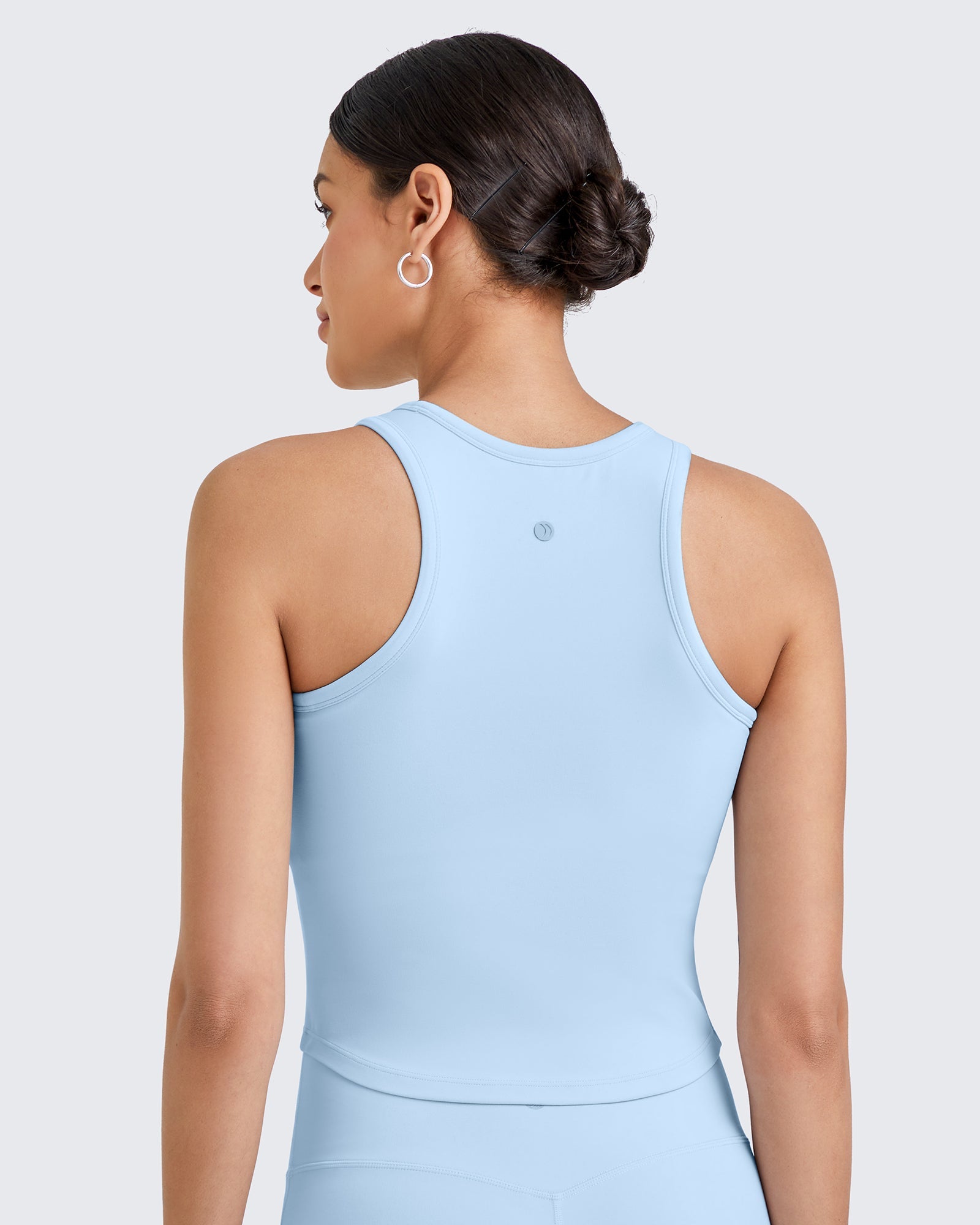 Ultra-Soft Racerback Sport Bra Tank | Comfortable Fit for Yoga & Leisure