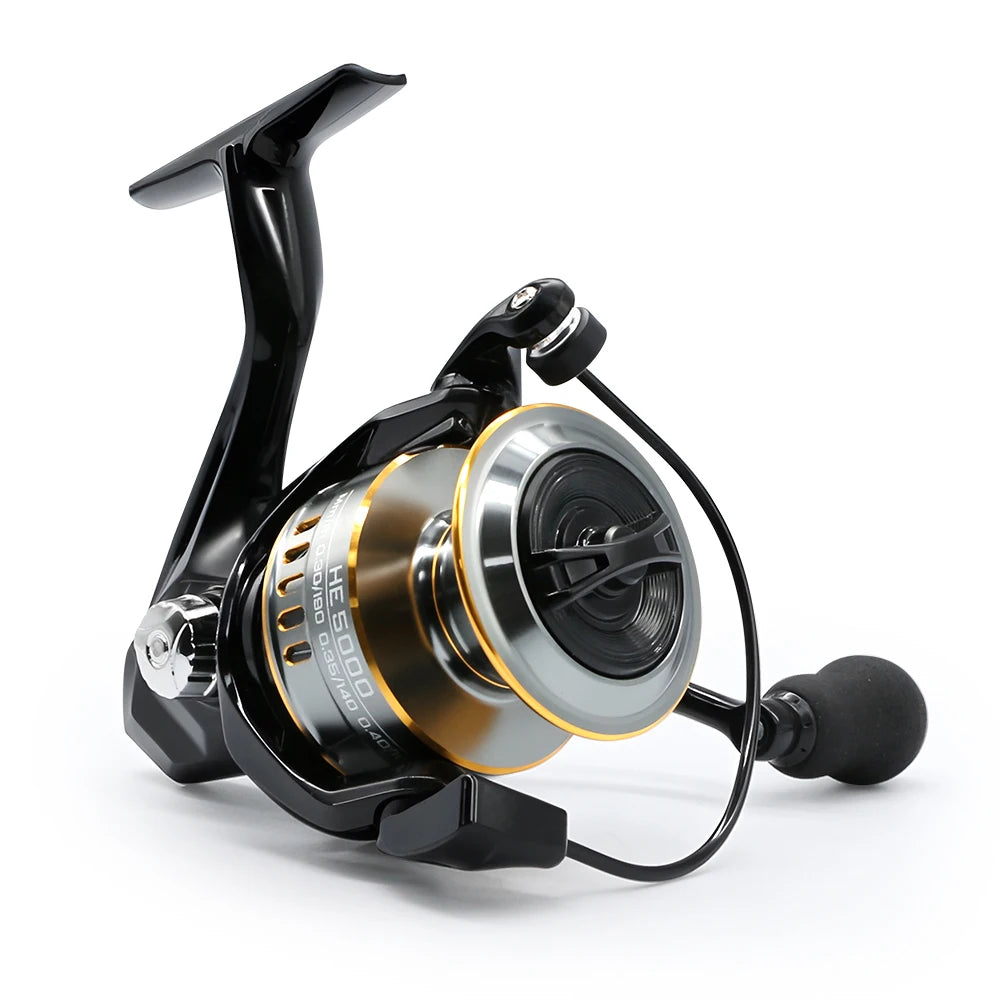 Ultralight Spinning Fishing Reel with 5.2:1 Gear Ratio | Perfect for Saltwater and Freshwater Adventures