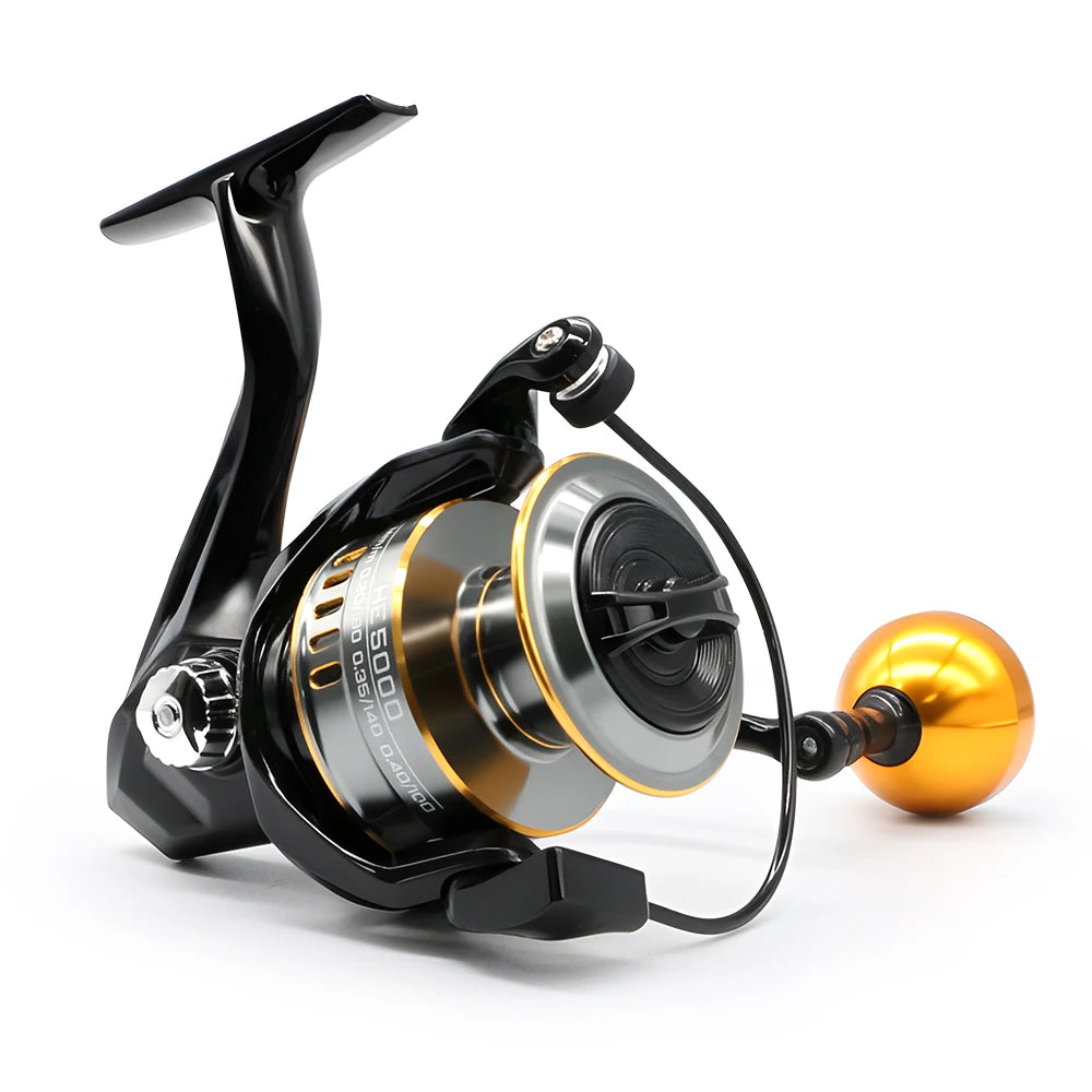 Ultralight Spinning Fishing Reel with 5.2:1 Gear Ratio | Perfect for Saltwater and Freshwater Adventures