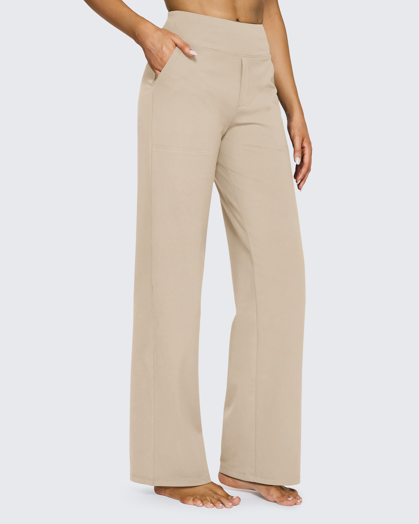Versatile Business Casual Pants Women | High-Waist Relaxed Fit Trousers for Effortless Style