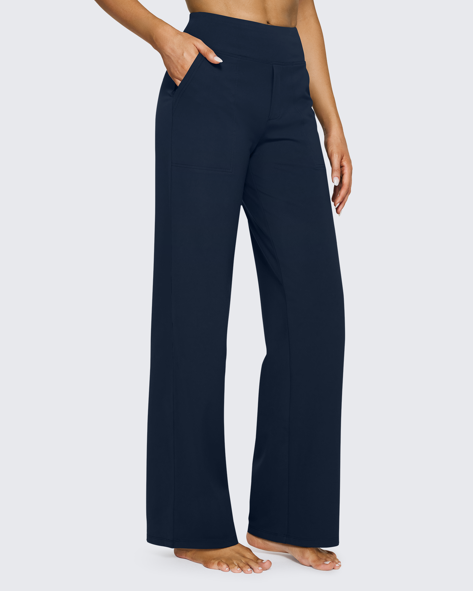 Versatile Business Casual Pants Women | High-Waist Relaxed Fit Trousers for Effortless Style