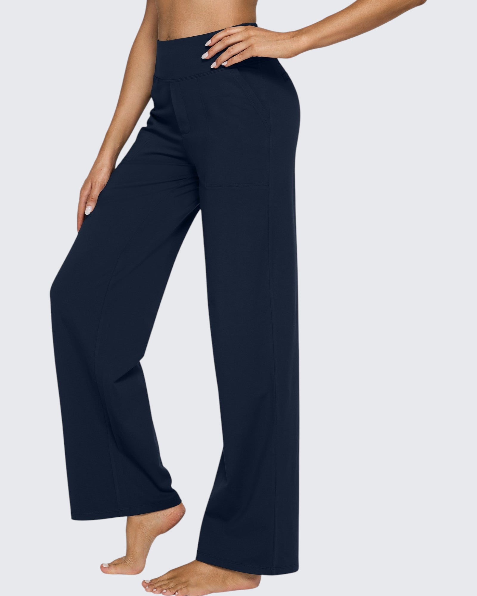 Versatile Business Casual Pants Women | High-Waist Relaxed Fit Trousers for Effortless Style