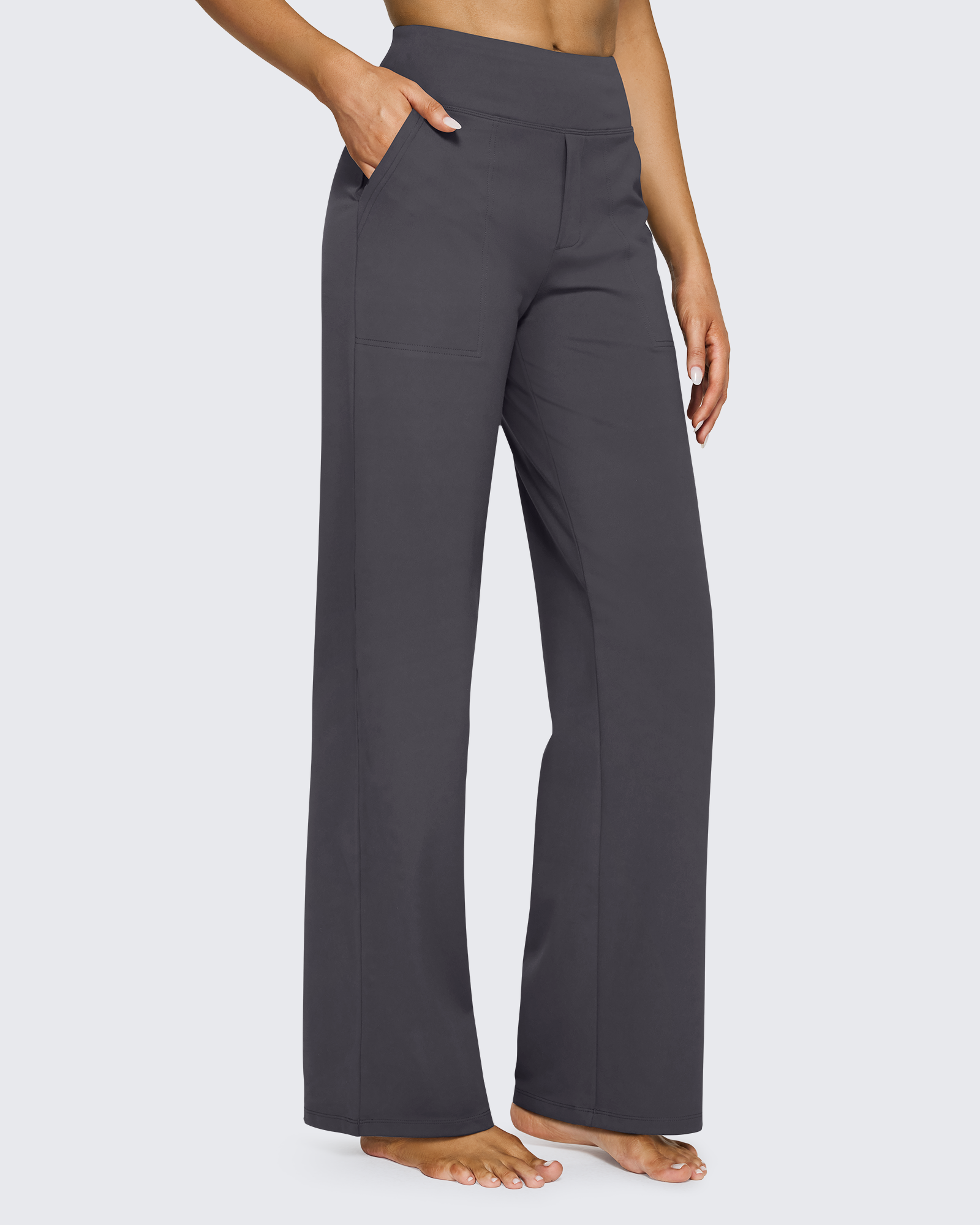 Versatile Business Casual Pants Women | High-Waist Relaxed Fit Trousers for Effortless Style
