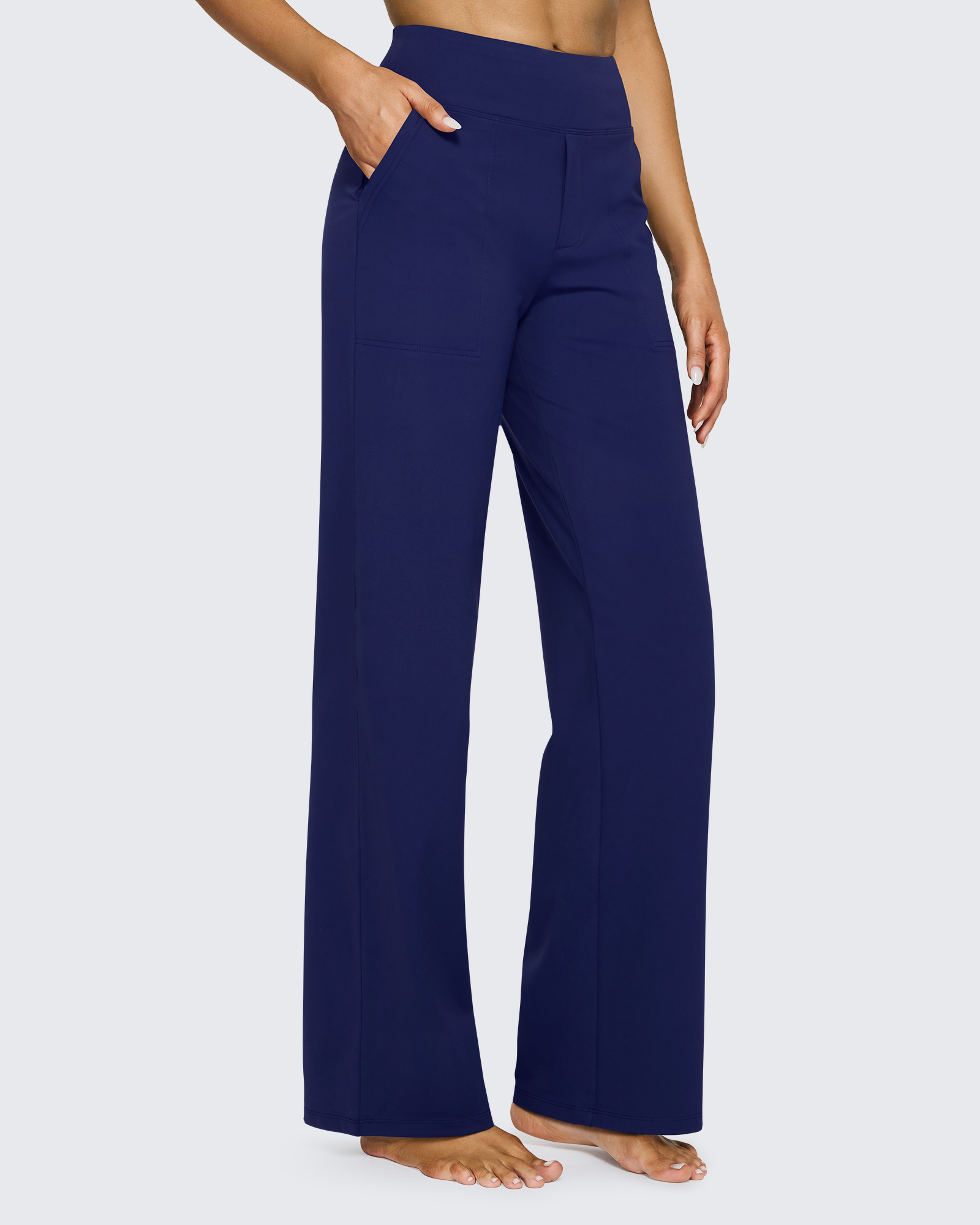 Versatile Business Casual Pants Women | High-Waist Relaxed Fit Trousers for Effortless Style