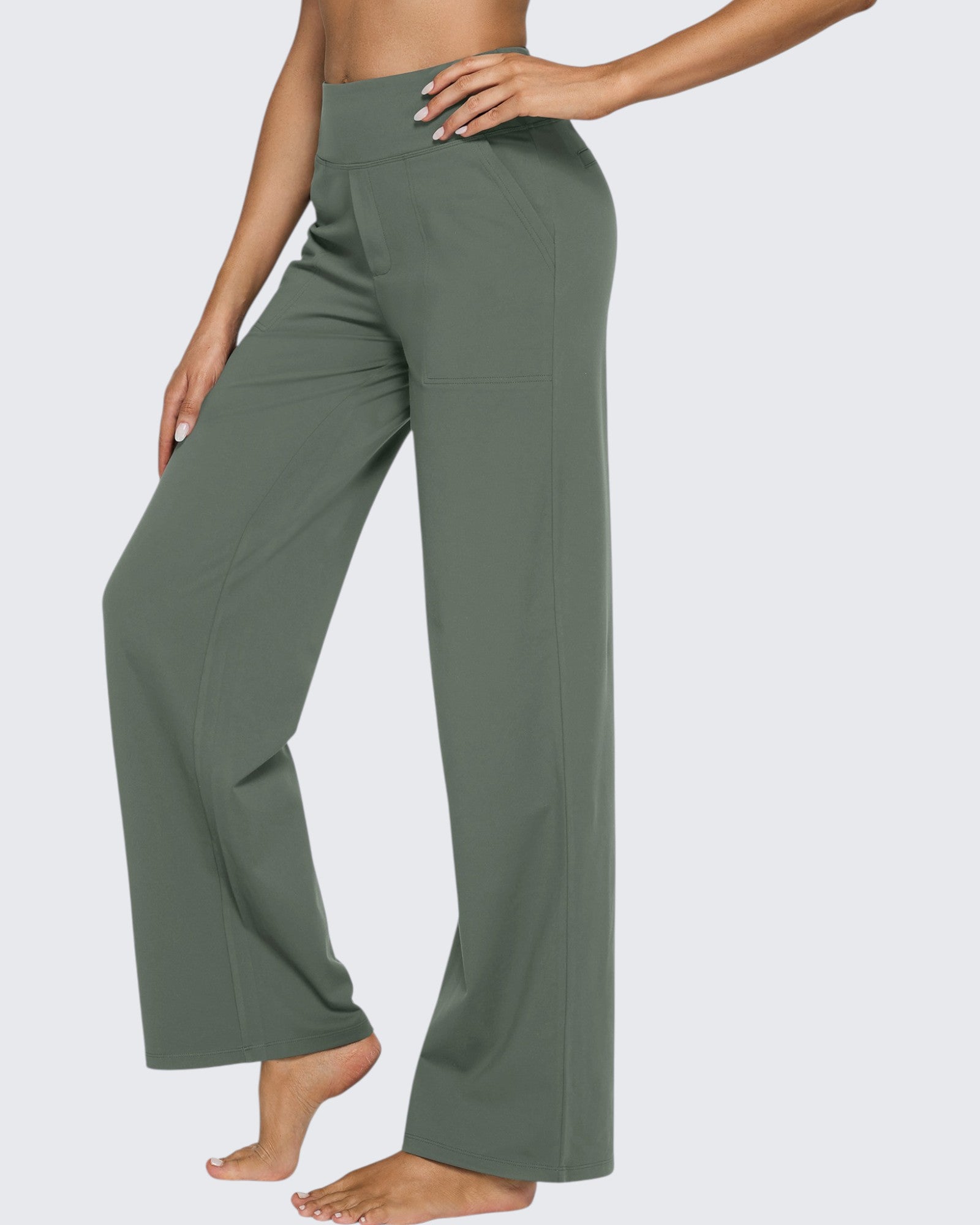 Versatile Business Casual Pants Women | High-Waist Relaxed Fit Trousers for Effortless Style
