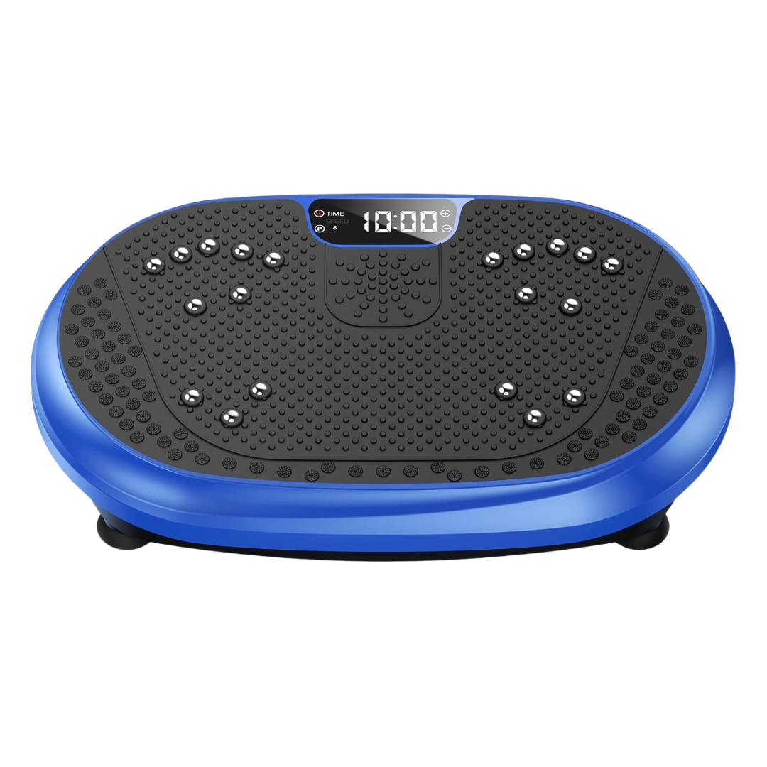 VibeFit | Vibration Plate Machine with Adjustable Intensity & Bluetooth | Compact Design for Low-Impact Workouts